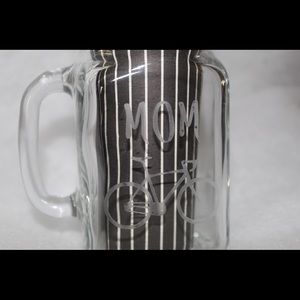 Personalized Bicycle Etched Glass